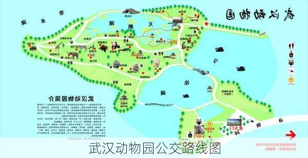 武汉动物园公交路线图