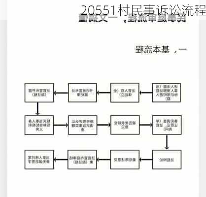 20551村民事诉讼流程