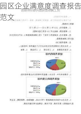 园区企业满意度调查报告范文