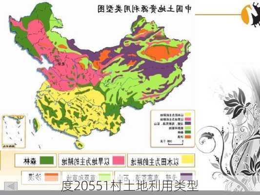 度20551村土地利用类型