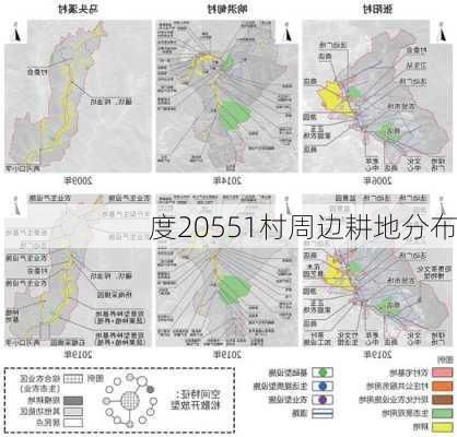 度20551村周边耕地分布