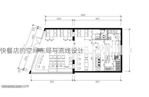 快餐店的空间布局与流线设计