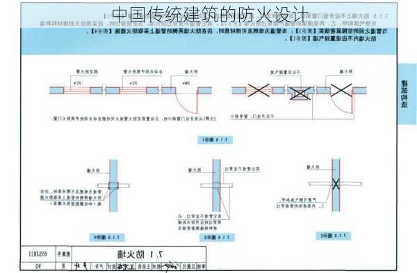 中国传统建筑的防火设计