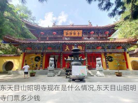 东天目山昭明寺现在是什么情况,东天目山昭明寺门票多少钱