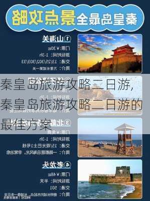 秦皇岛旅游攻略二日游,秦皇岛旅游攻略二日游的最佳方案