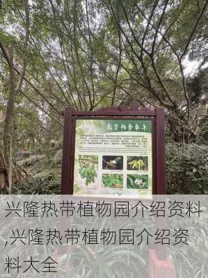 兴隆热带植物园介绍资料,兴隆热带植物园介绍资料大全