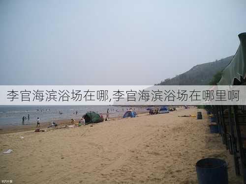 李官海滨浴场在哪,李官海滨浴场在哪里啊