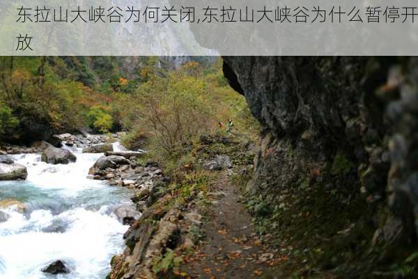 东拉山大峡谷为何关闭,东拉山大峡谷为什么暂停开放