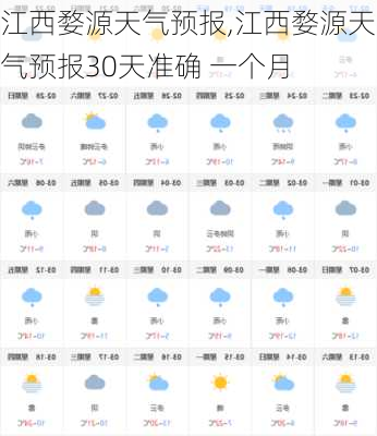 江西婺源天气预报,江西婺源天气预报30天准确 一个月