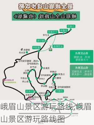 峨眉山景区游玩路线,峨眉山景区游玩路线图