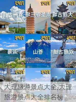 大理旅游景点大全,大理旅游景点大全排名榜