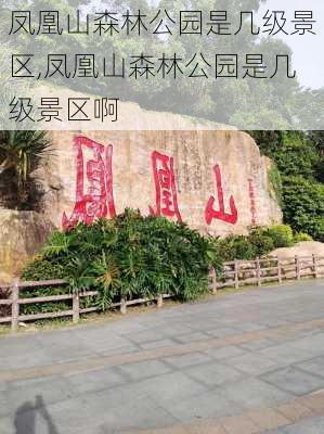 凤凰山森林公园是几级景区,凤凰山森林公园是几级景区啊