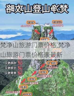 梵净山旅游门票价格,梵净山旅游门票价格表最新