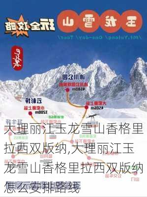 大理丽江玉龙雪山香格里拉西双版纳,大理丽江玉龙雪山香格里拉西双版纳怎么安排路线