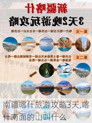 南疆喀什旅游攻略3天,喀什南面的山叫什么