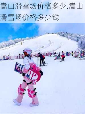 嵩山滑雪场价格多少,嵩山滑雪场价格多少钱